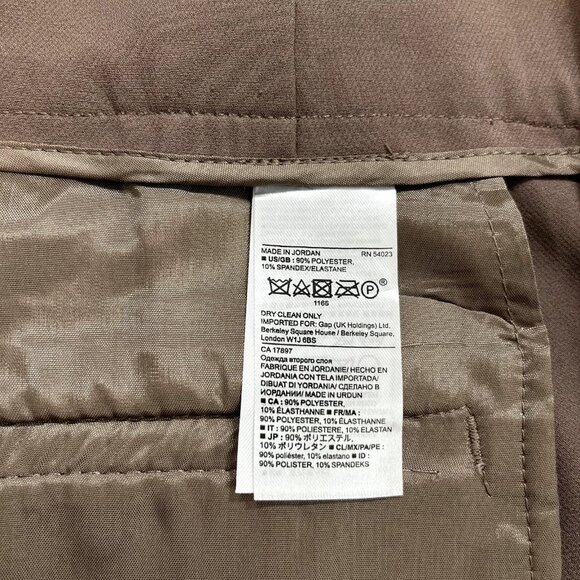 Banana Republic NWT Tie Detail and Lace Trim Shorts Brown Size 4 - Picture 5 of 10